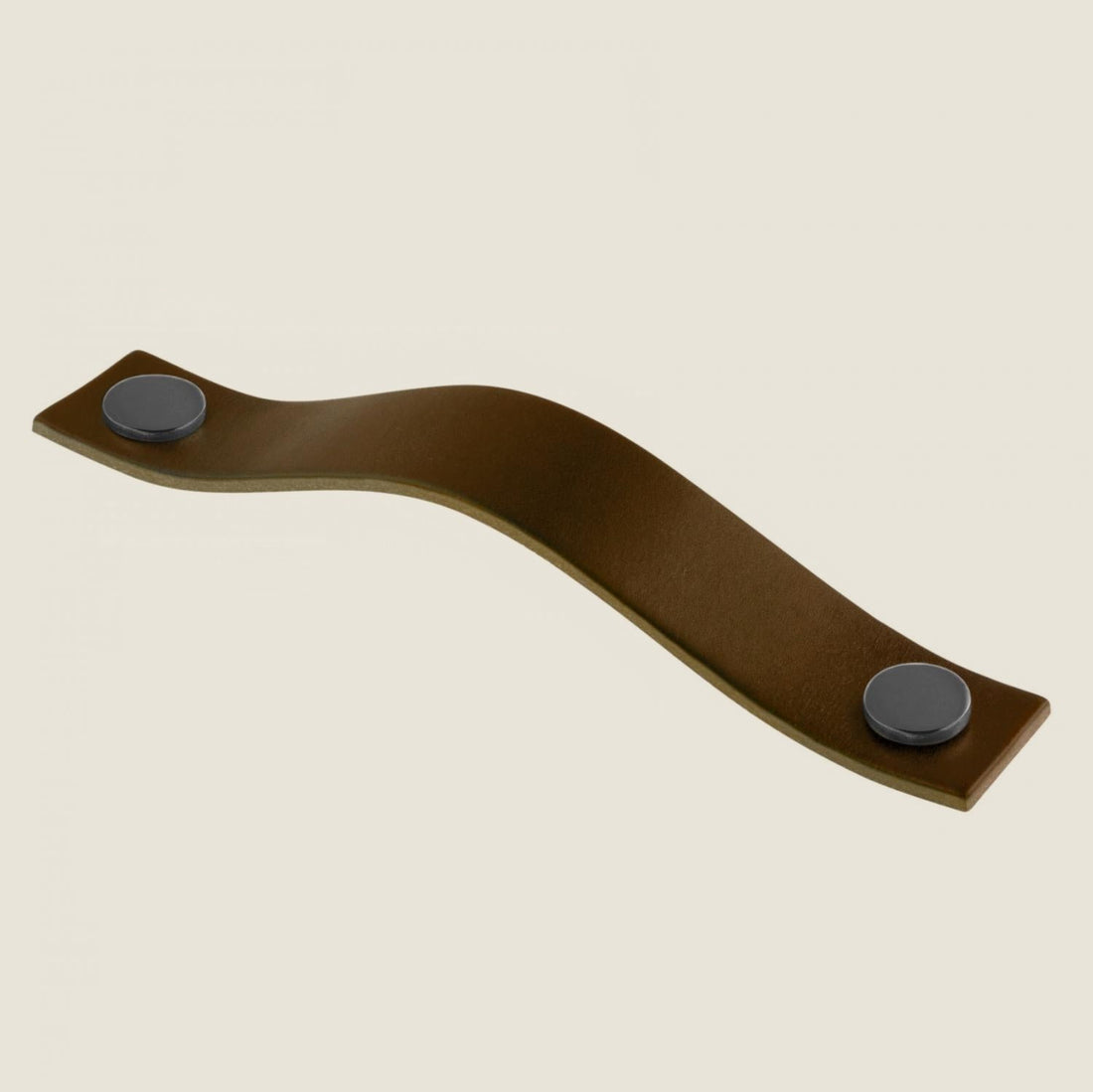 Läderhandtag Brun &amp; Svart